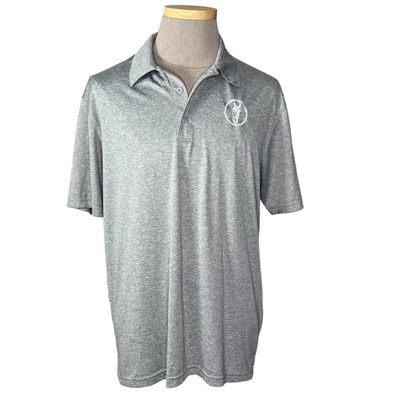 Sport-Tek Other - Sport-Tek Heather Gray World Equestrian Center Official Embroidered Logo Polo XL